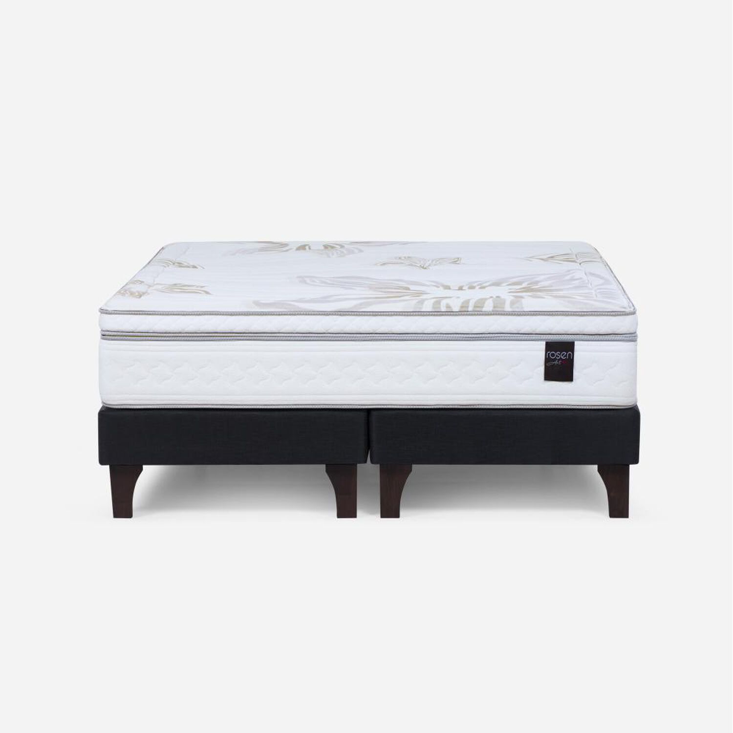 Box Spring Rosen Art 4 / 2 Plazas / Base Dividida image number 0.0