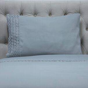 Juego De S&aacute;banas Belle Noite Macrame / 1.5 Plazas