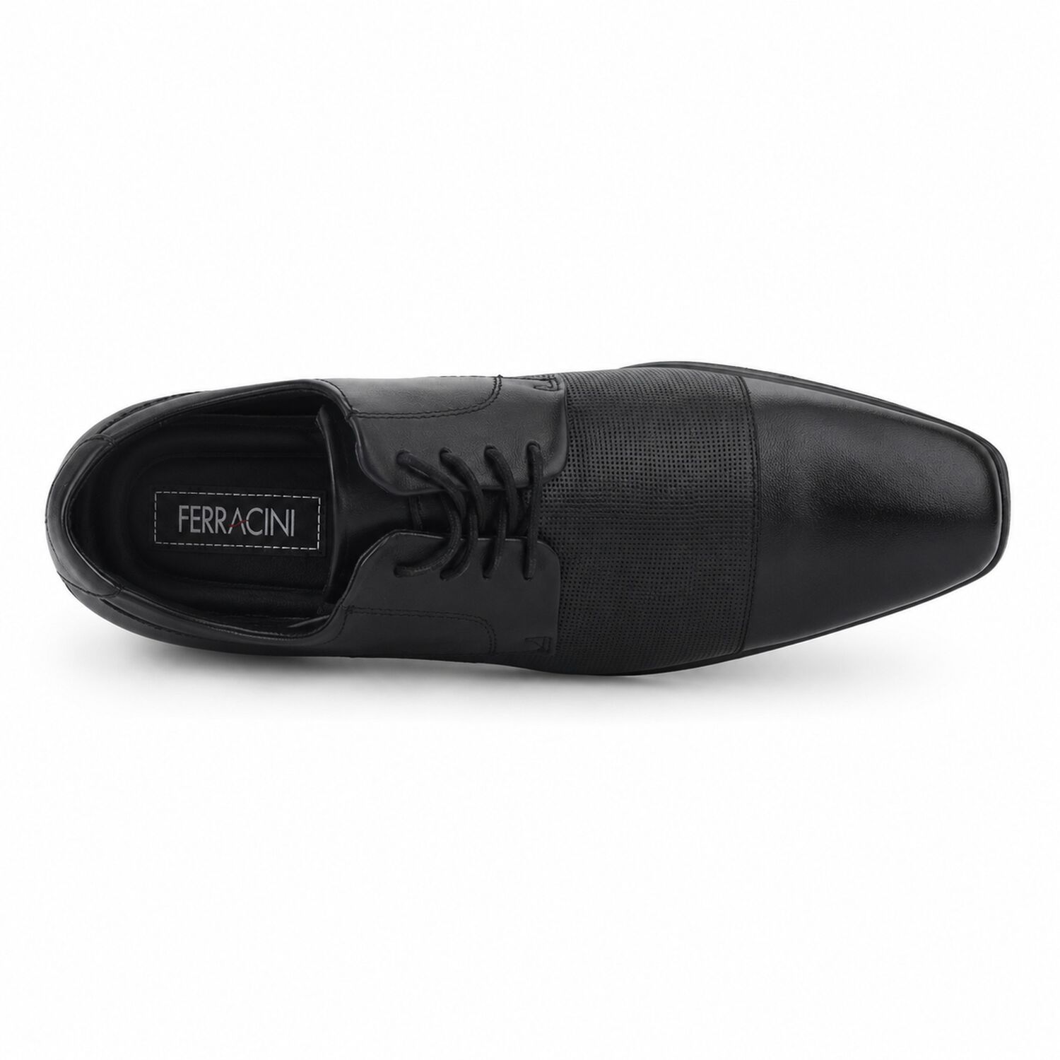 Zapato Negro Hombre Casual Ferracini 4083 Liverpool image number 4.0