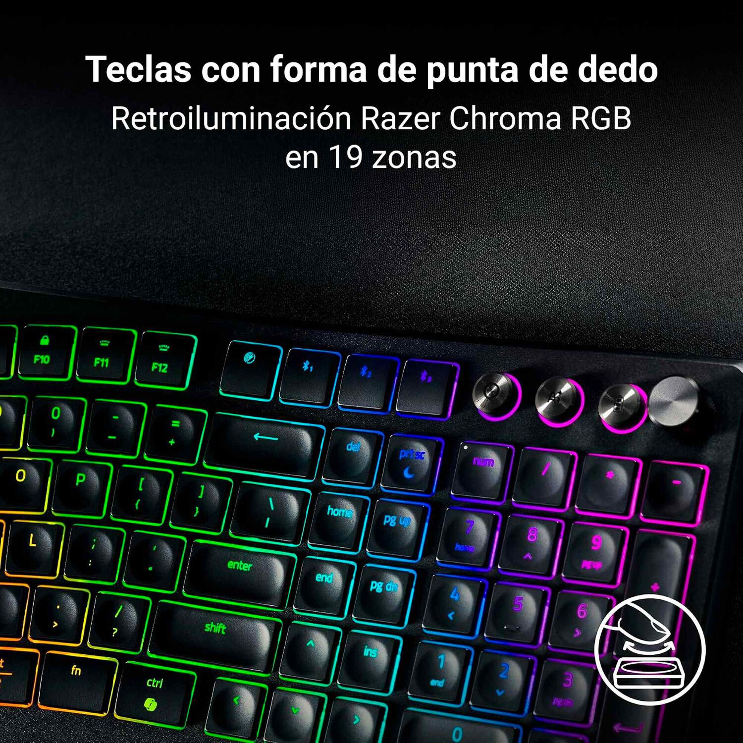 Teclado Gamer Razer Pro Type Ergo image number 4.0