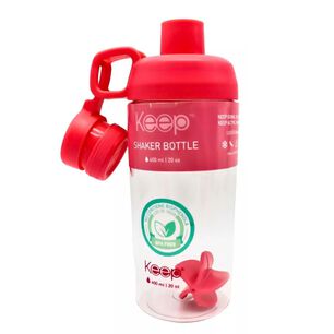 Botella Shaker Keep Mezclador Proteinas Gimnasio 600ml Rosa