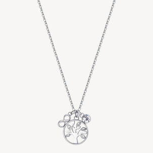 Collar Brosway Bhkl01 Plateado Mujer