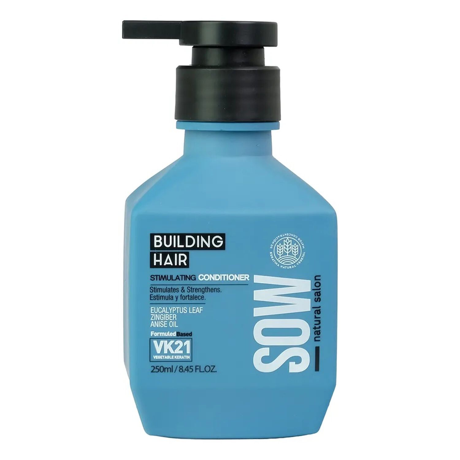 Sow Building Hair Acondicionador Vk21 Cabellos Fr&aacute;giles 250ml image number 0.0