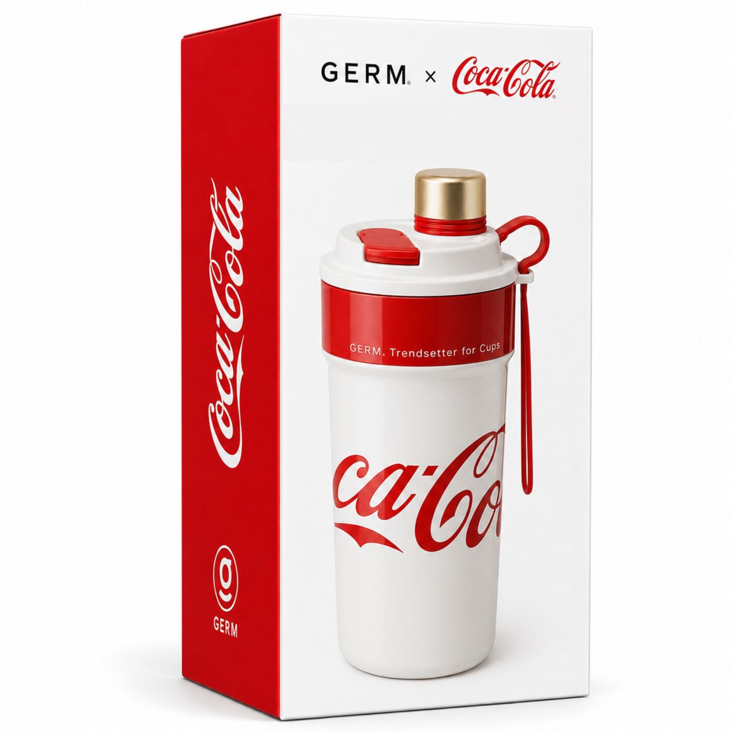 Vaso T&eacute;rmico Mug Germ Coca-cola Acero Inoxidable 650ml White image number 6.0