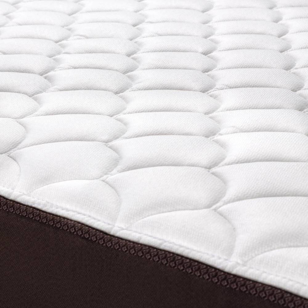 Cama Europea Rosen Ergo T / 2 Plazas / Base Dividida + Set De Maderas Robin Chocolate image number 7.0