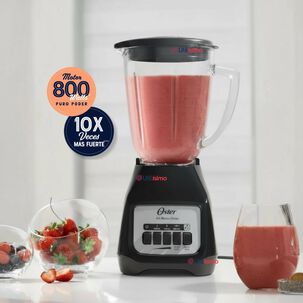 Licuadora Oster 2 Velocidades Más Pulso Y Vaso De Vidrio Blstkagbpb (0)