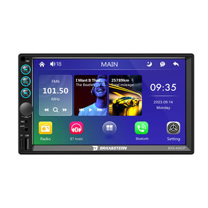 Radio Auto 2 Din Carplay Mirrorlink Touch Hd De 7'' Bxs-400 Negro