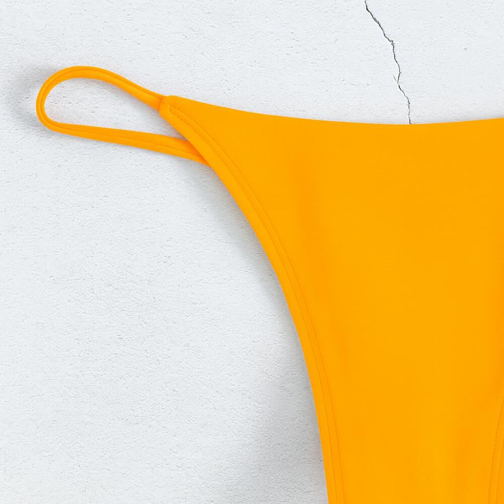 Traje Baño Bikini Halter Vinculado Con Aro image number 3.0