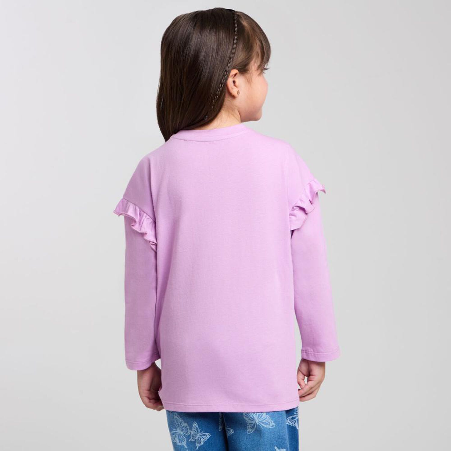 Polera Manga Larga Cuello Redondo Ni&ntilde;a Topsis image number 3.0