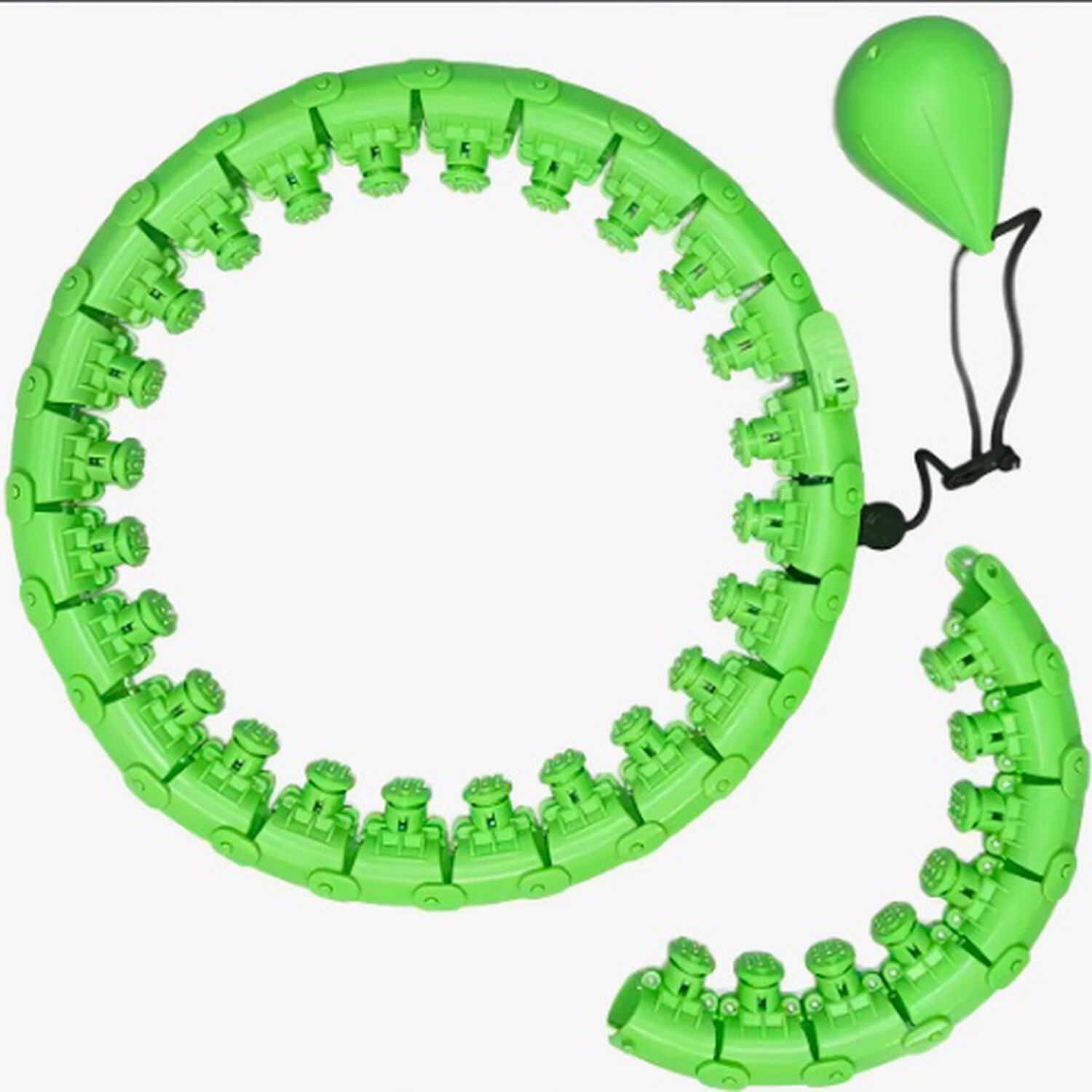 Aro Smart Hula Hoop Ajustable Verde image number 0.0