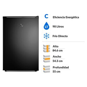 Freezer Vertical Mademsa M-191v / Fr&iacute;o Directo / 98 Litros / C