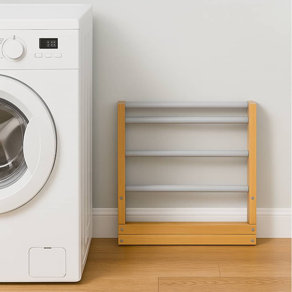 Colgador De Ropa De Madera | Estilo Y Funcionalidad image number 3.0