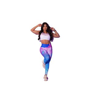 Conjunto Deportivo E447 Leggins + Top