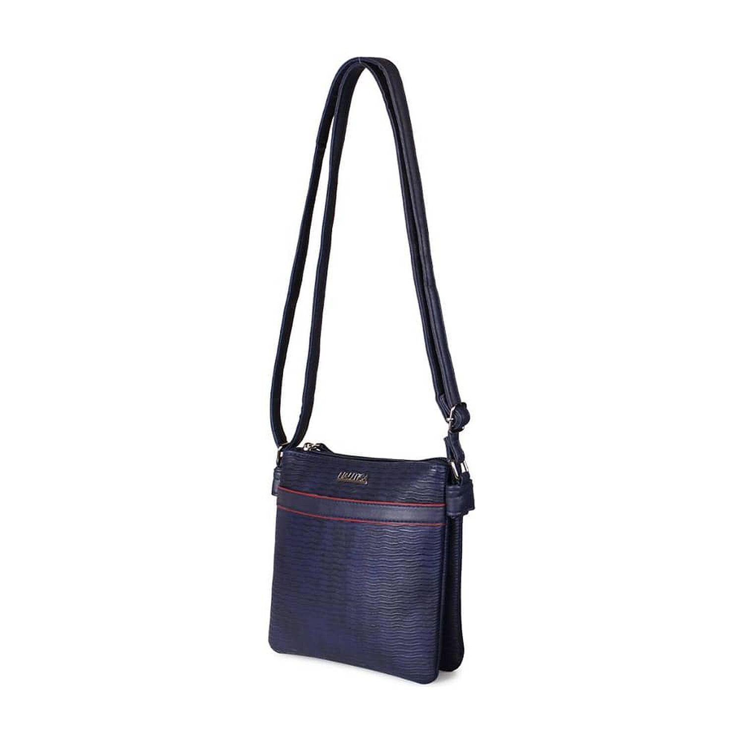 Cartera Cruzada Leeway Azul Nautica image number 1.0