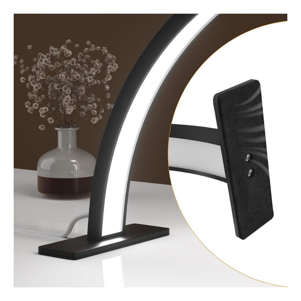 Lampara Luz Led Media Luna Para Escritorio Uñas Pestañas image number 2.0