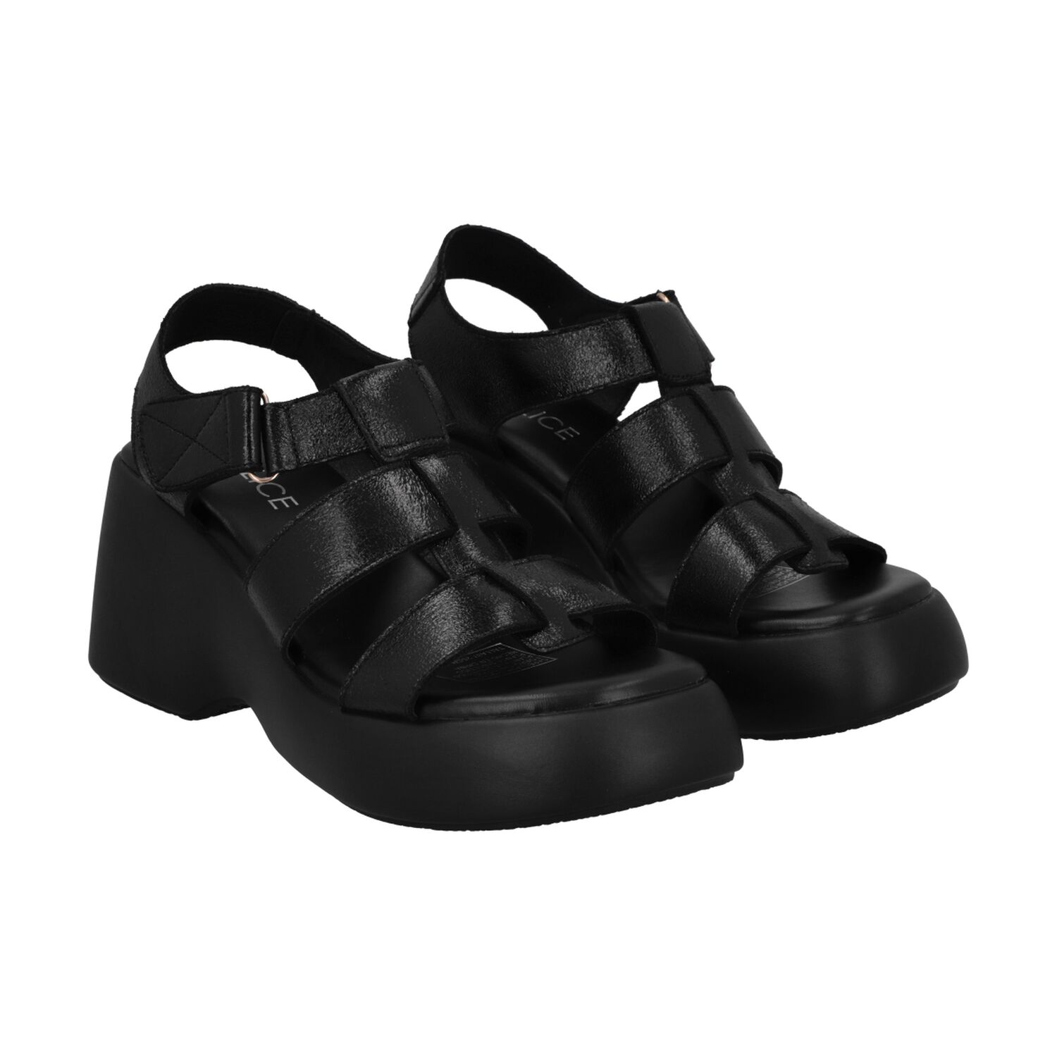 Sandalia Mujer Negro Lift Police image number 2.0
