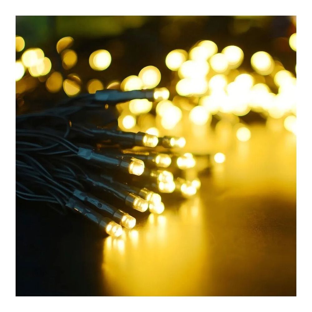 Luces Guirnalda Solar 10 Metros 100 Led C&aacute;lida Navidad image number 3.0