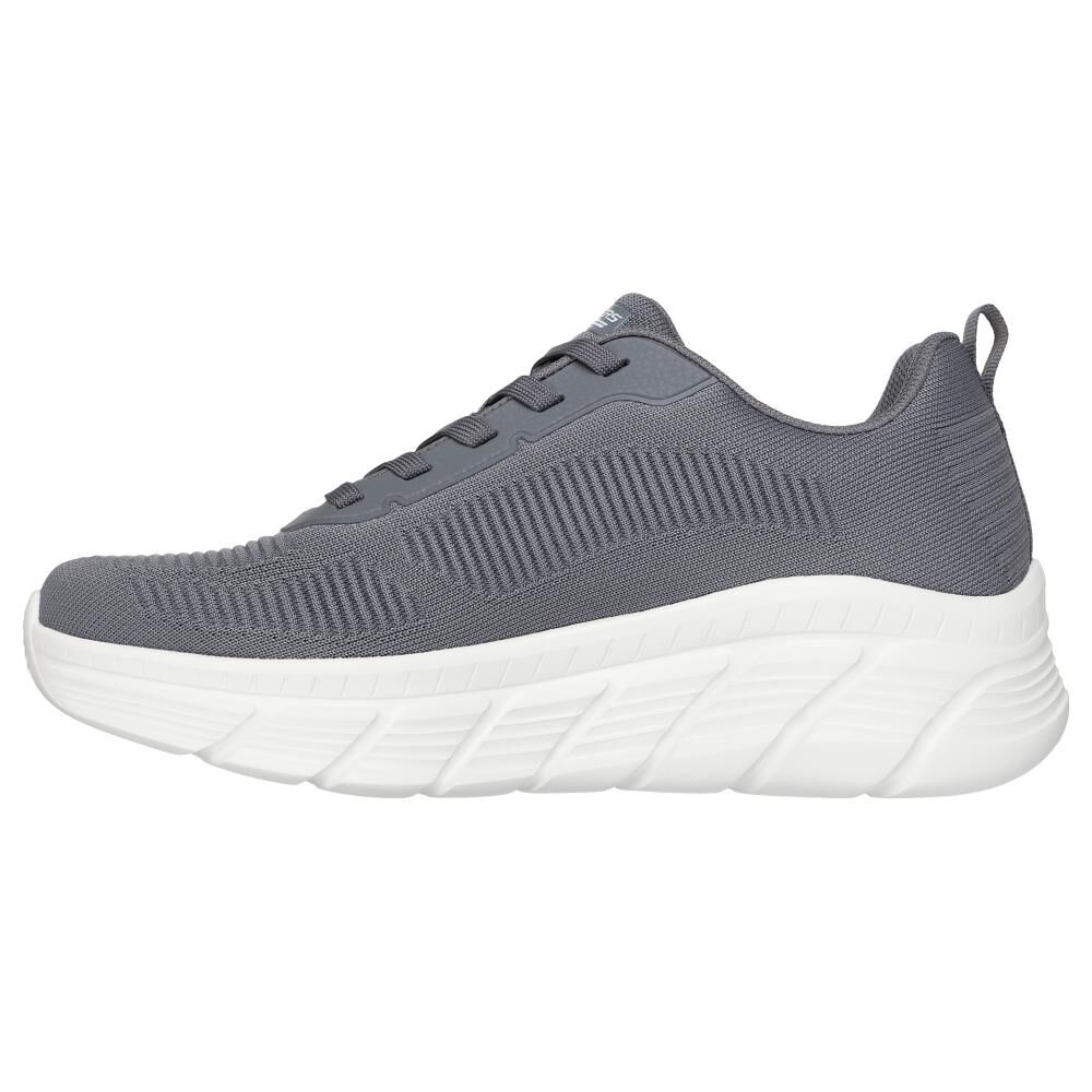 Zapatilla Urbana Hombre Skechers Bobs B Flex Hi Dkgy image number 4.0