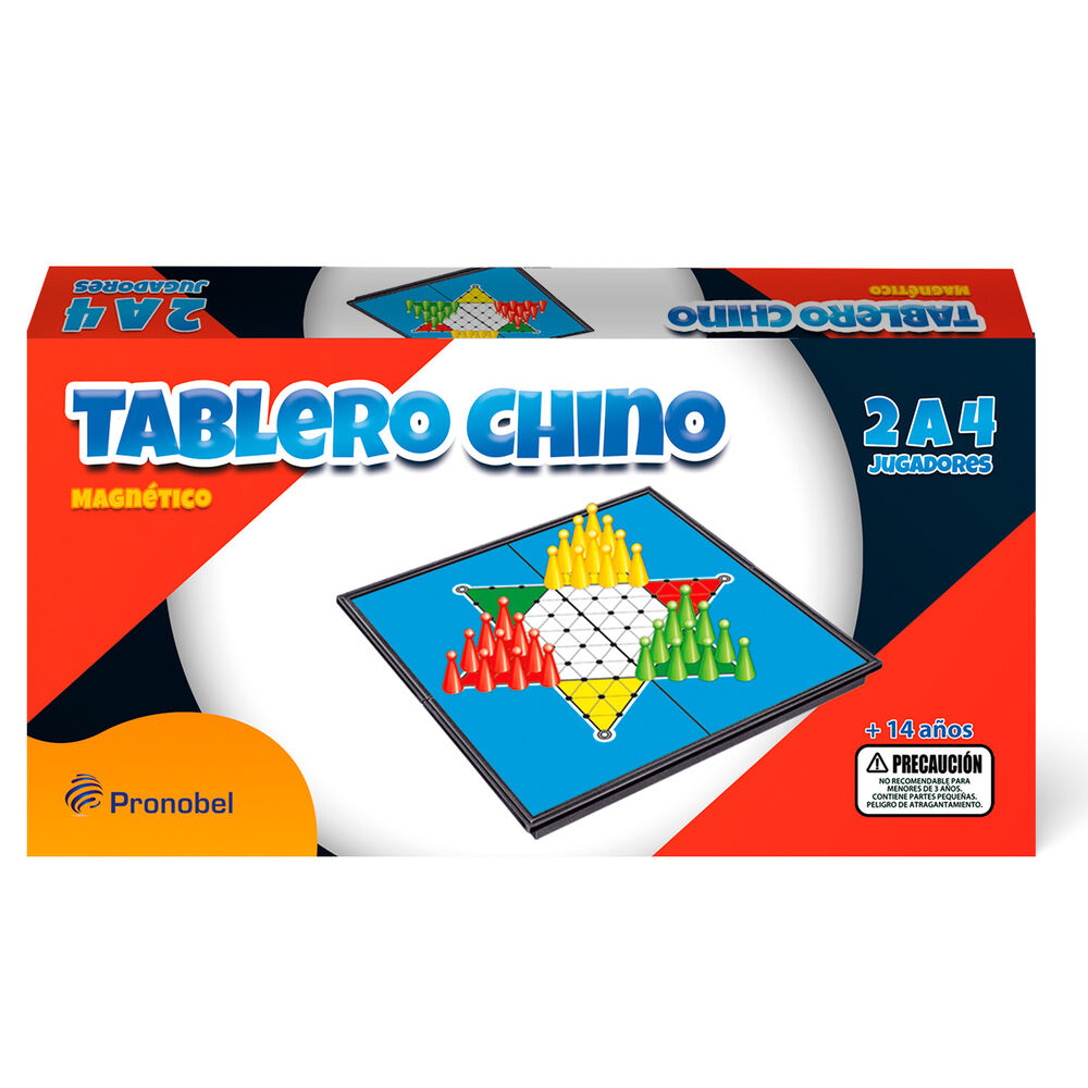 Tablero Chino Magnetico 25x25cm Pronobel image number 0.0