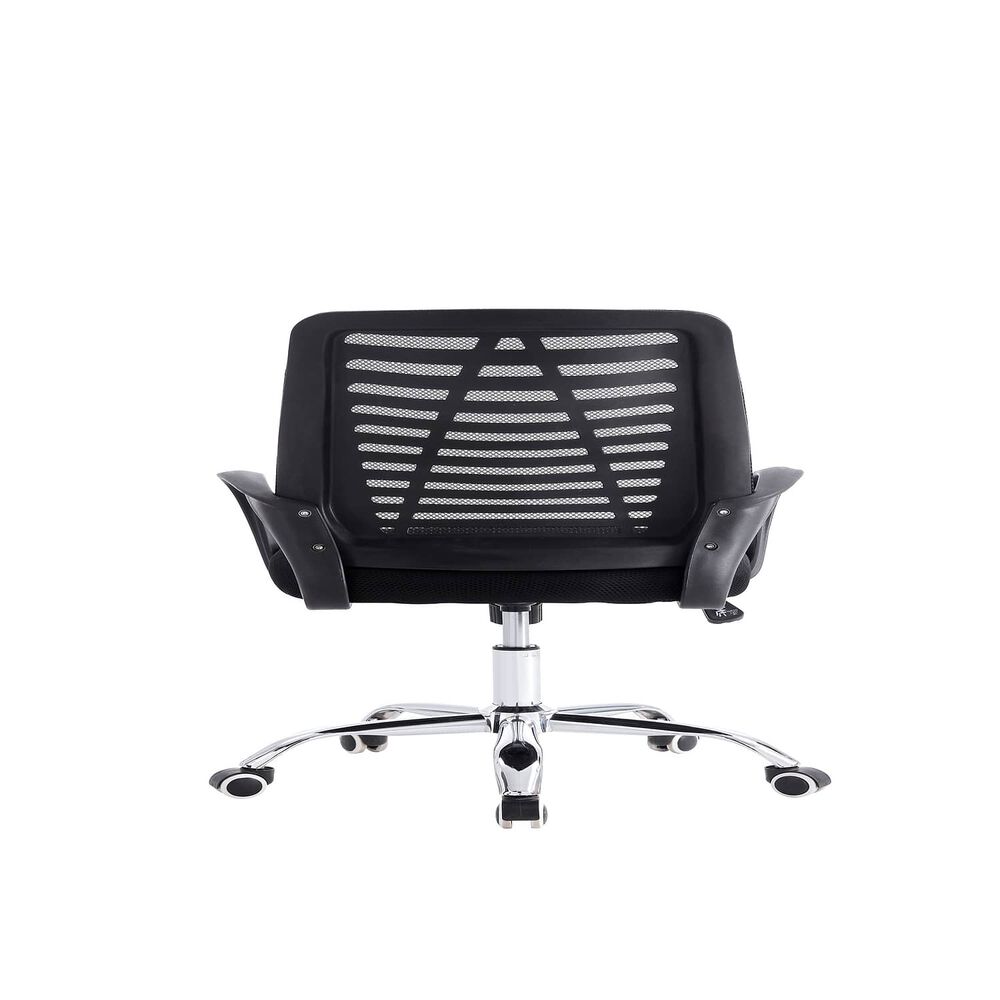 Silla De Oficina Ejecutiva Barcelona Ergonomica Color Negro Bm-806 Arthome image number 4.0