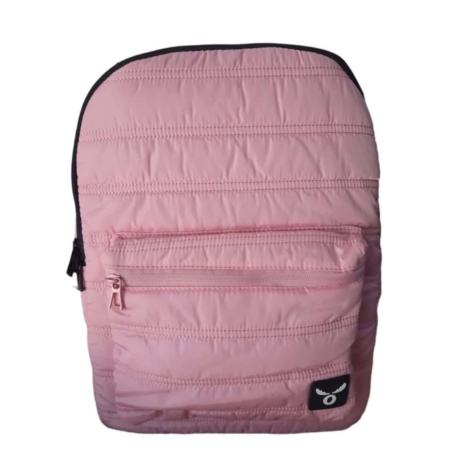 Mochila Rosa Acolchada Moderna Escolar Casual Liviana image number 0.0
