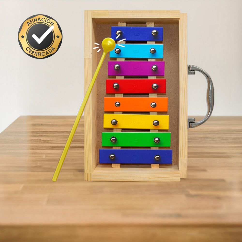 Metal&oacute;fono Diat&oacute;nico 8 Tonos Color All8sc image number 2.0