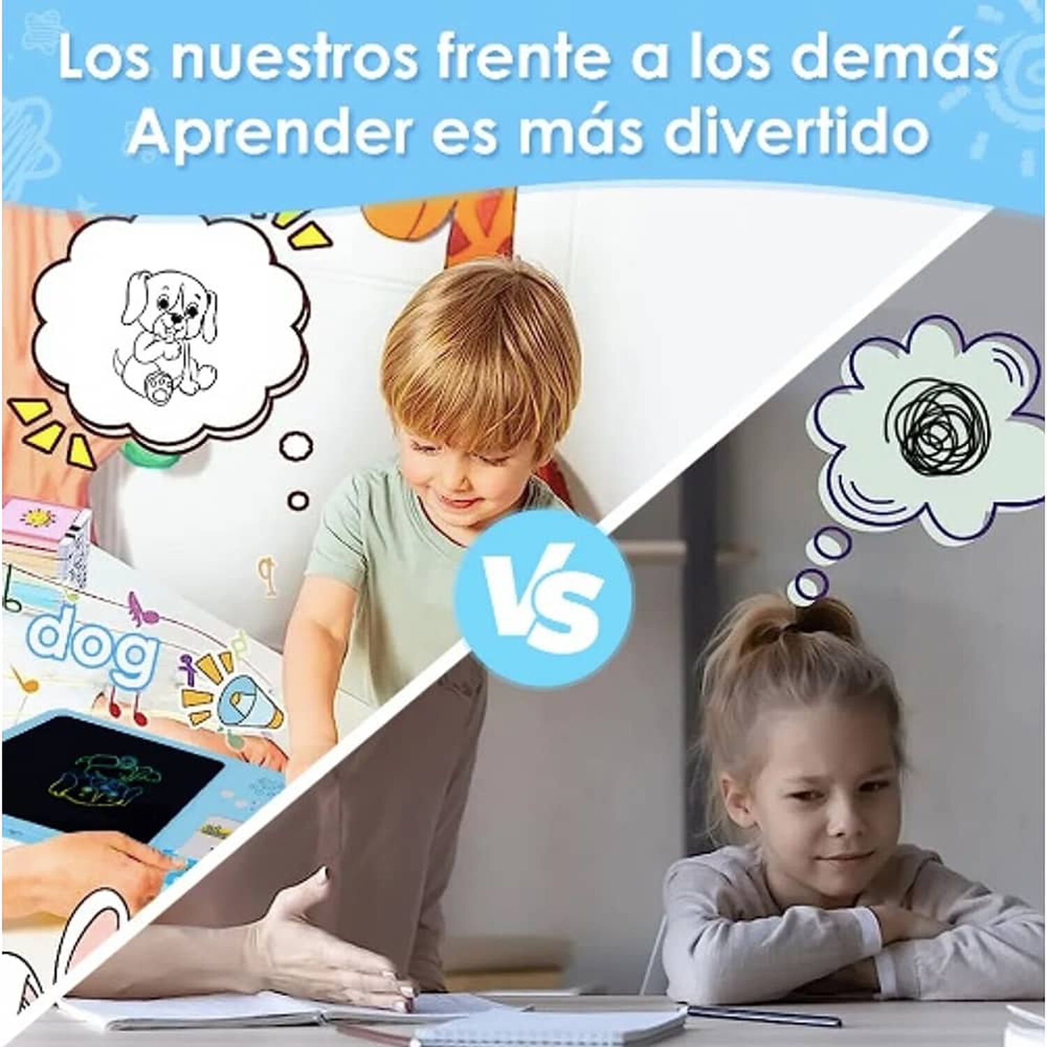 Tablero Did&aacute;ctico Con 255 Tarjetas Espa&ntilde;ol-ingl&eacute;s Para Ni&ntilde;os image number 4.0