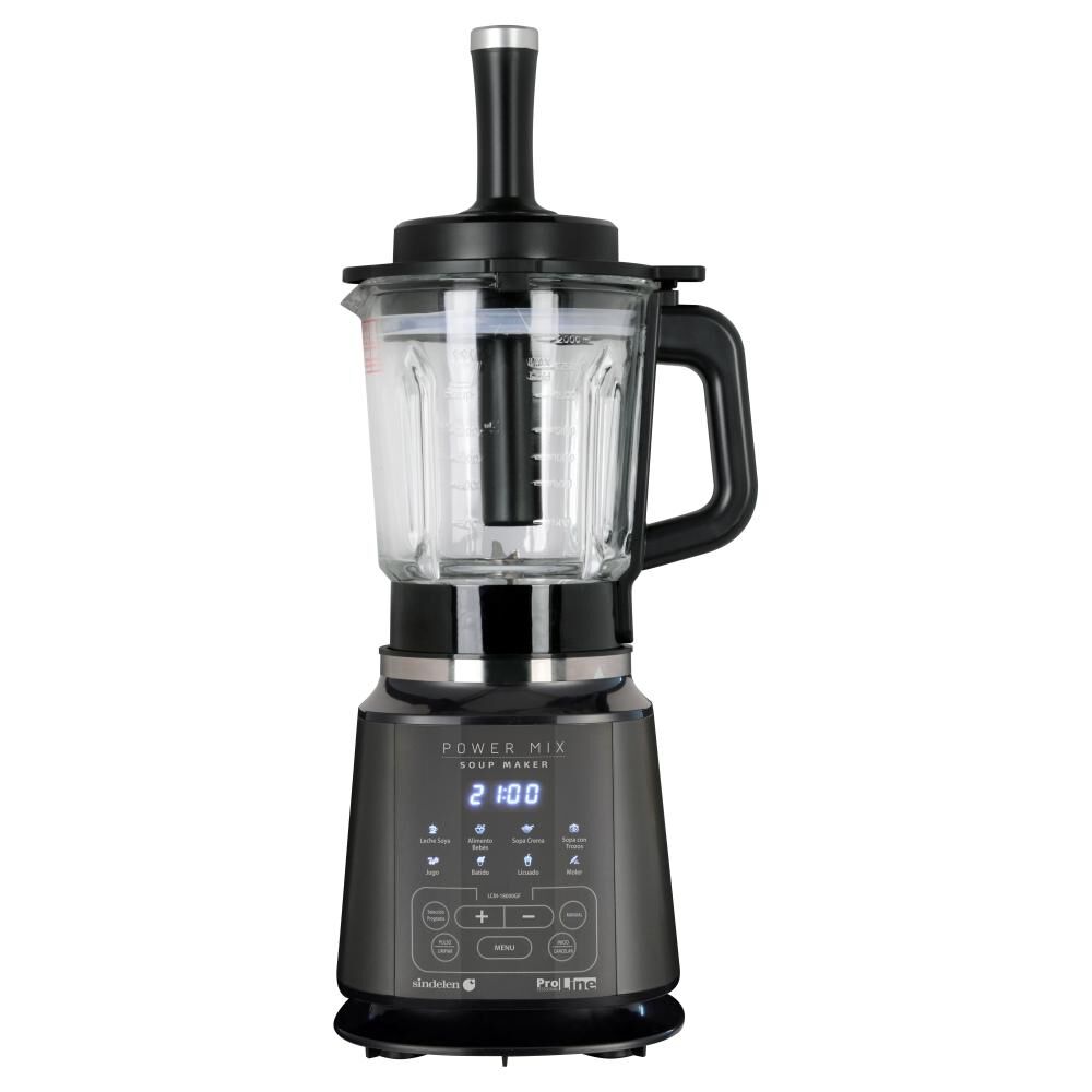 Licuadora Sindelen LCM-18000GF Power Mix / Soup Maker / 2 Litros / 900W image number 0.0