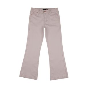Jeans Tiro Medio Flare Mujer Kimera