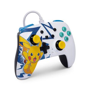 Powera Control Al&aacute;mbrico Y Estuche Slim Case Oficial Pikachu Para Nintendo Switch