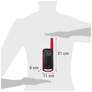 Pack 2 Radio Transmisor Walkie Talkies 32km T210