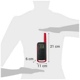 Pack 2 Radio Transmisor Walkie Talkies 32km T210