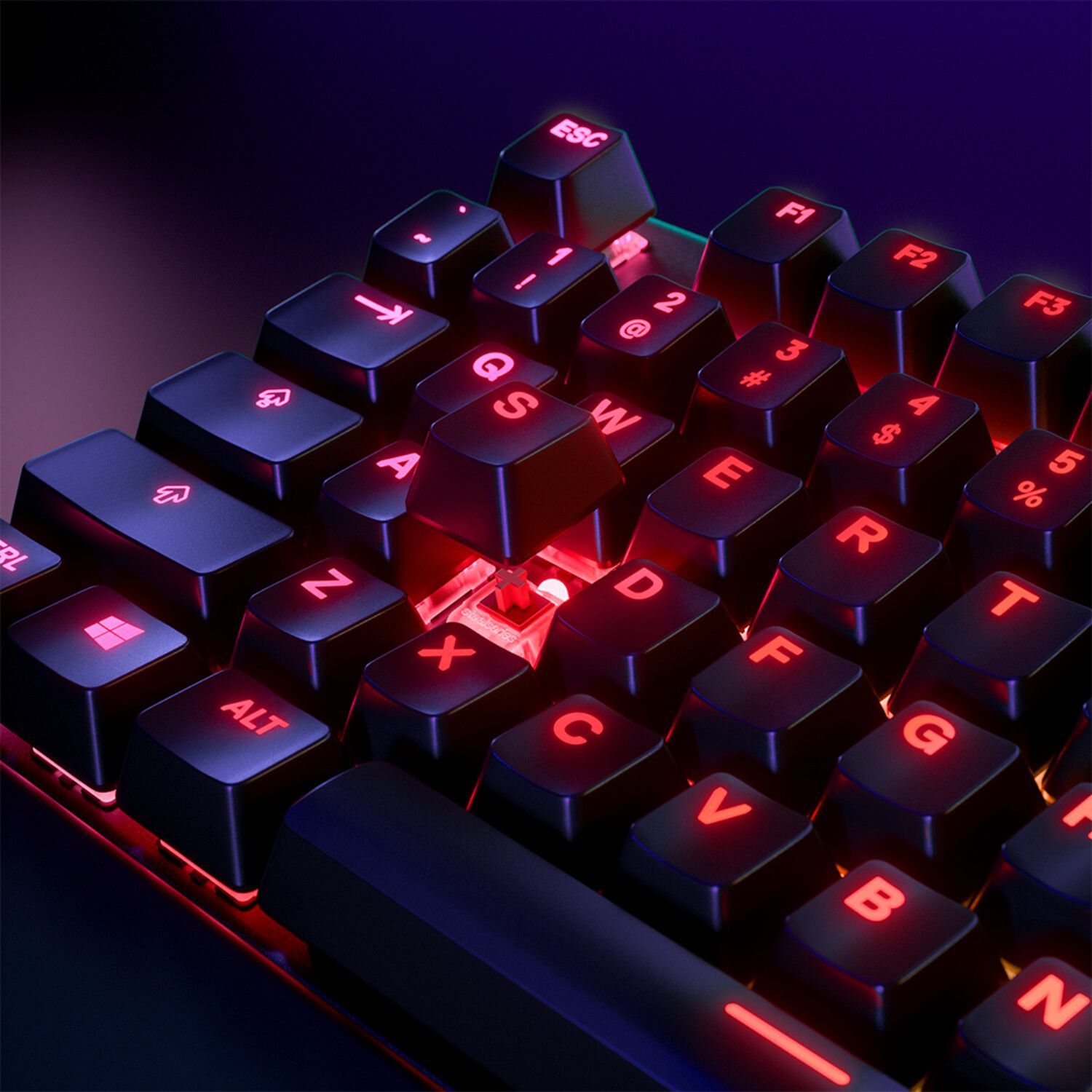 Teclado Gamer Mec&aacute;nico Steelseries Apex 7 Rgb Switch Red image number 10.0