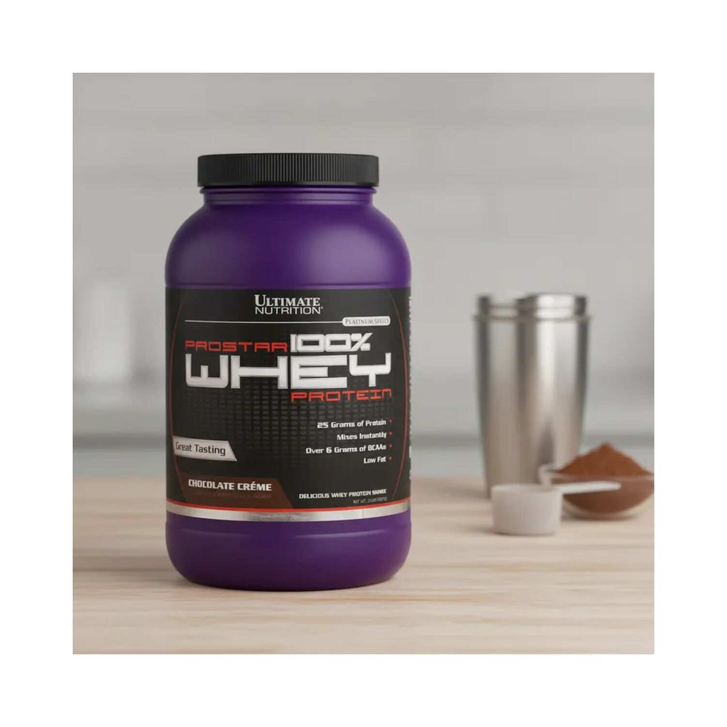Prostar Whey Protein 2lbs Ultimate Nutrition - Chocolate image number 3.0