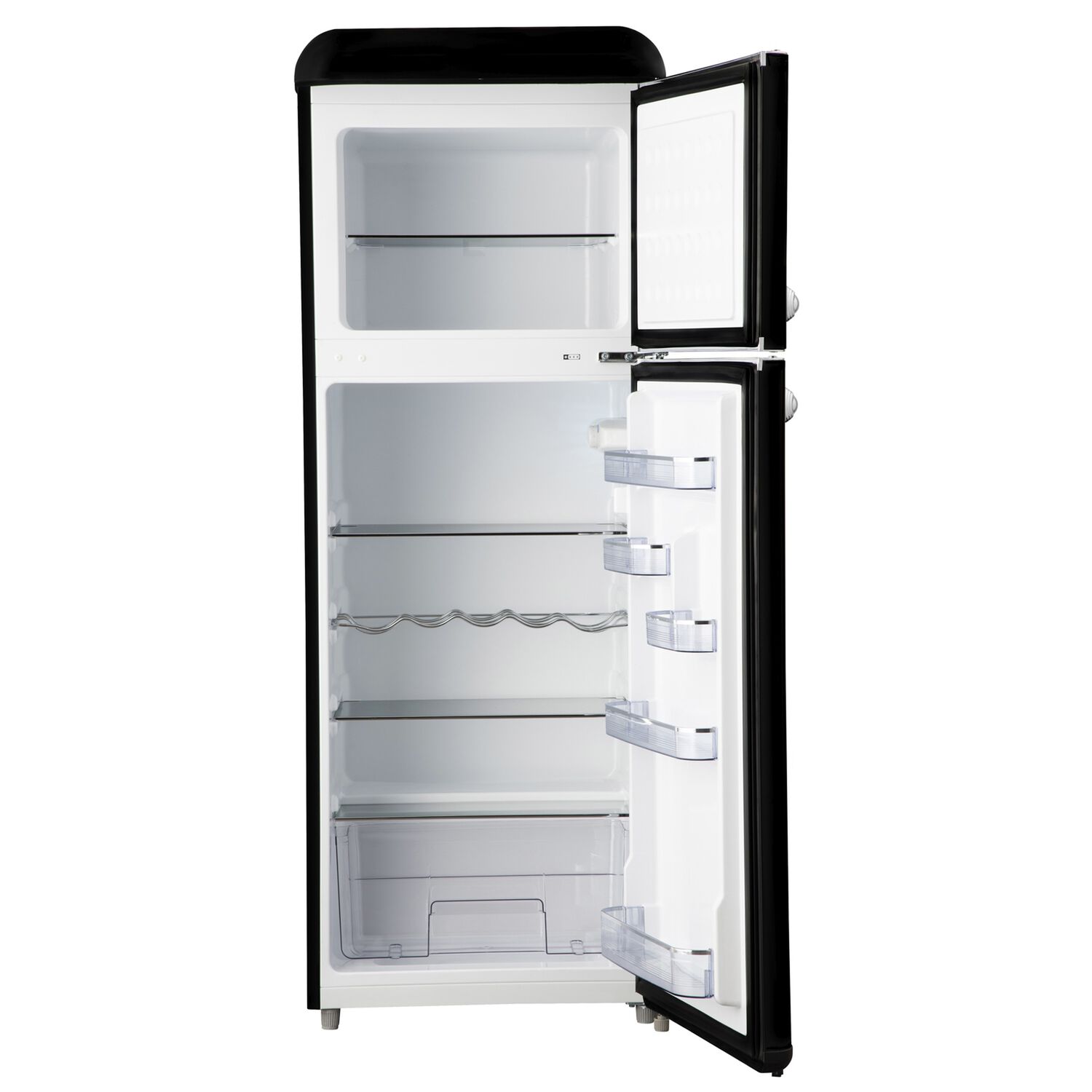 Refrigerador Retro Frio Directo 203 Lts Lrt-210dfnr Negro image number 1.0
