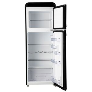 Refrigerador Retro Frio Directo 203 Lts Lrt-210dfnr Negro