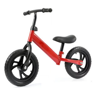 Bicicleta De Equilibrio Aprendizaje Ni&ntilde;o Rosada