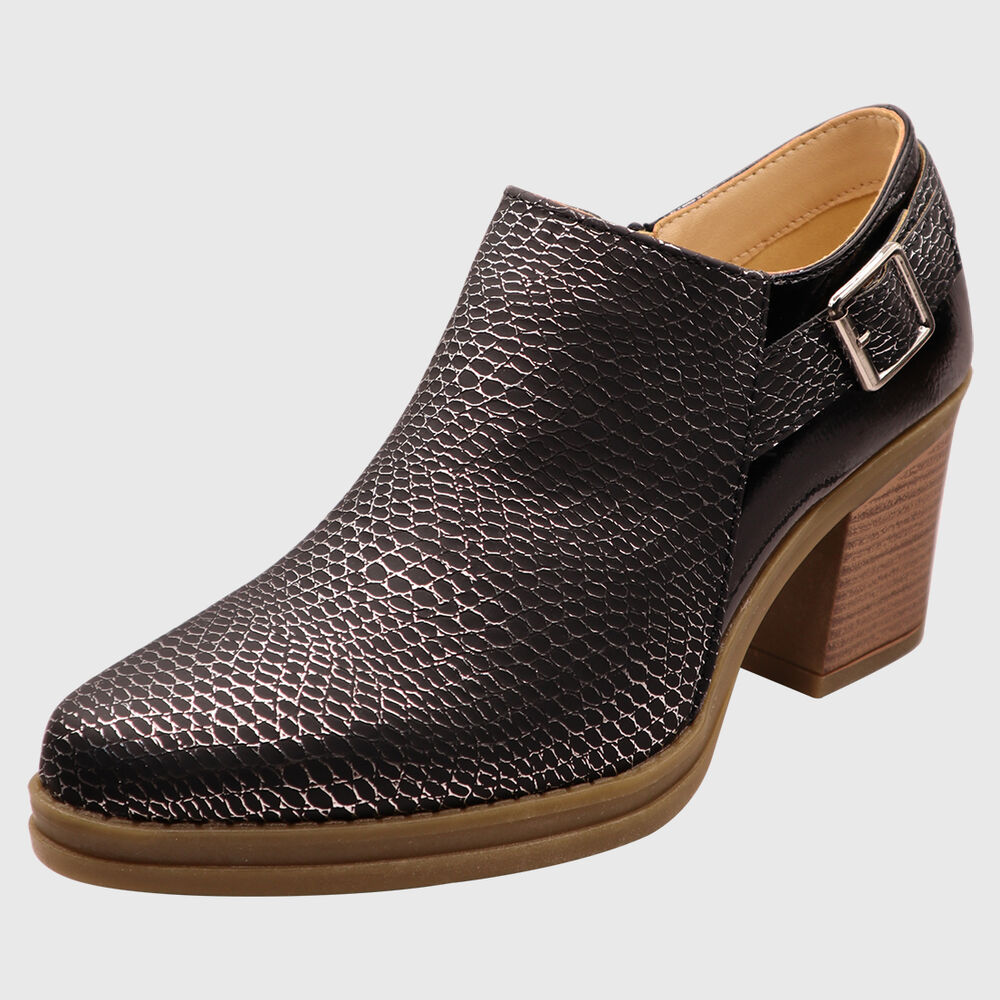 Botin Hebilla Negro image number 0.0