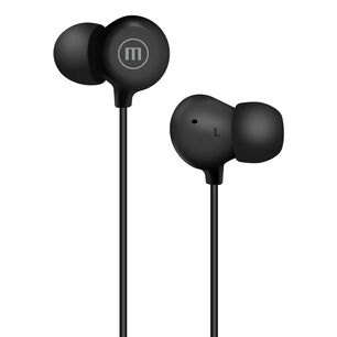 Aud&iacute;fonos Maxell In-bax Con Micr&oacute;fono In Ear Tipo C Negro