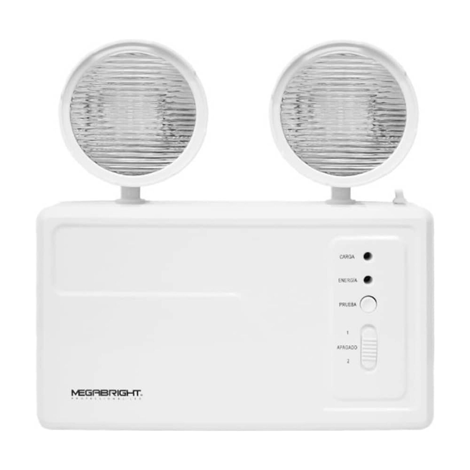 L&aacute;mpara De Emergencia Megabright 2 Focos 3003000 image number 1.0