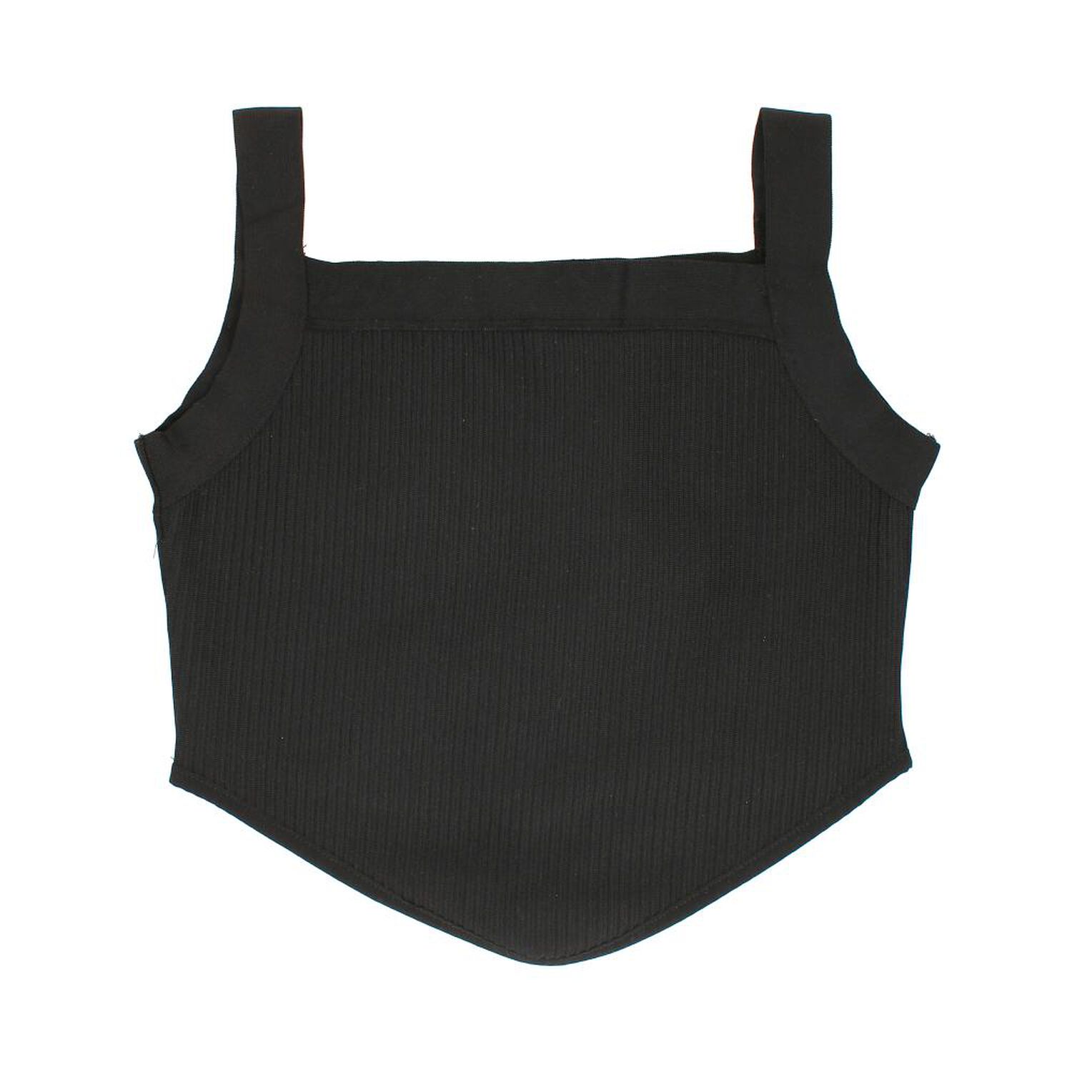 Polera Crop Basta En V Sin Mangas Cuello Recto Mujer Rolly Go image number 0.0
