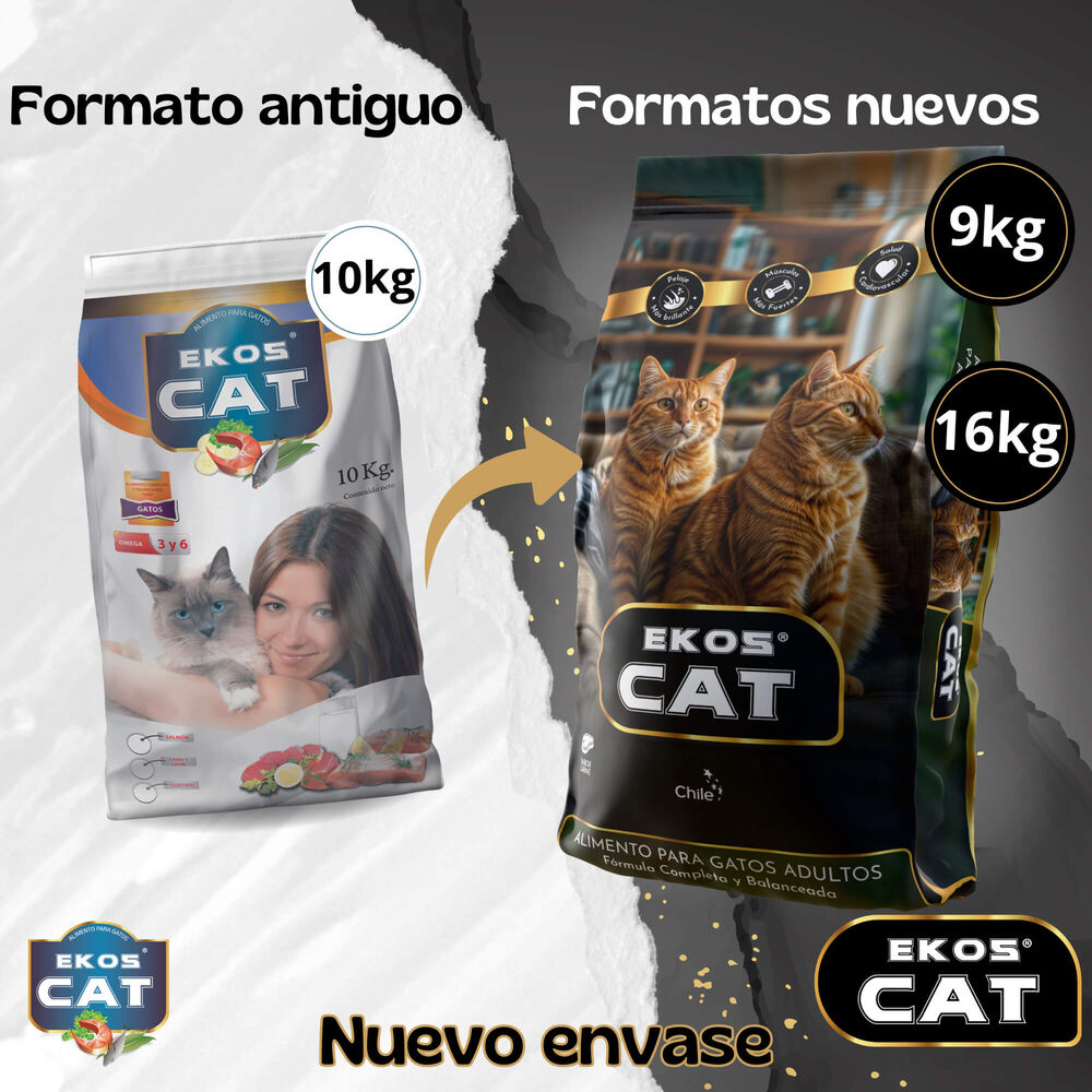 Alimento Para Gato Adulto Ekos Cat 16kg image number 2.0