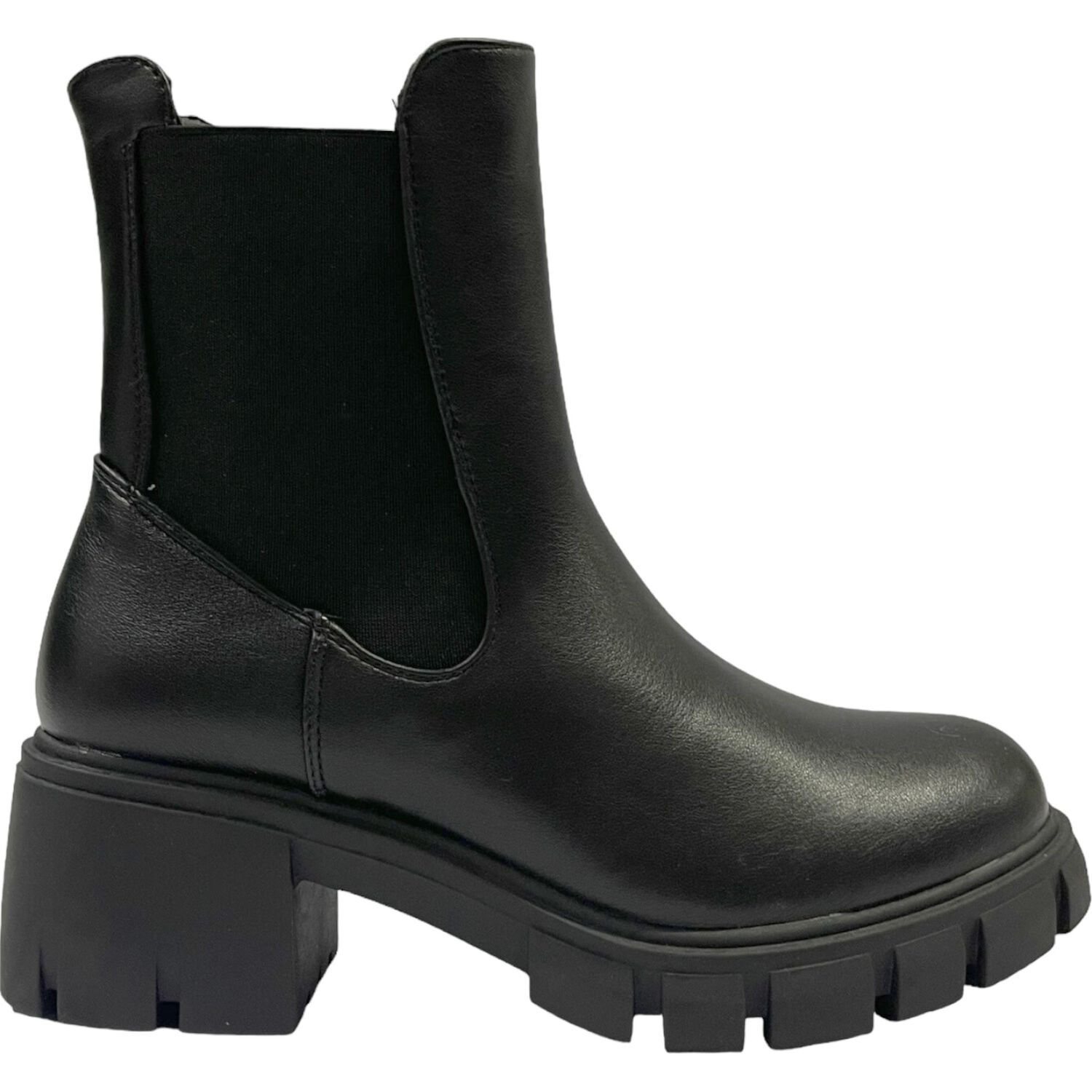 Botin Mujer Negro Plataforma Denver Detogni image number 0.0