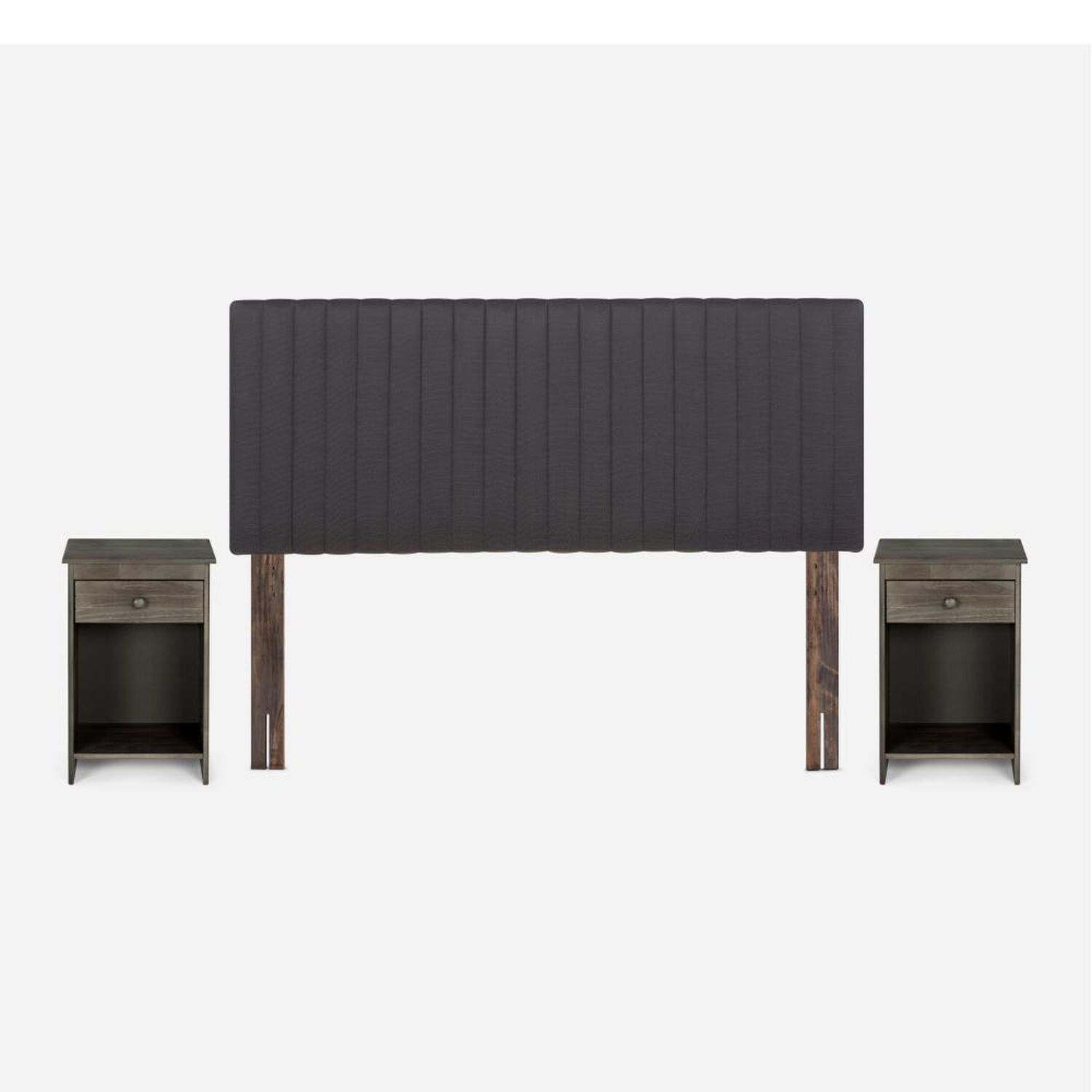 Set De Maderas Rosen Lucio Grafito / 2 Plazas image number 0.0