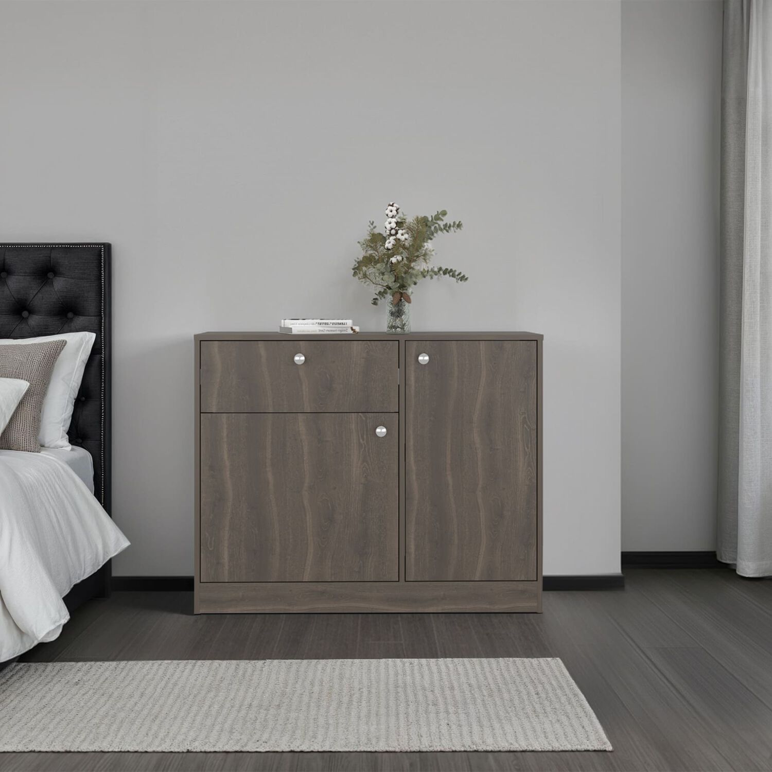 Comoda Fm Furniture 2 Puertas 80x100x30,2 Cm image number 3.0
