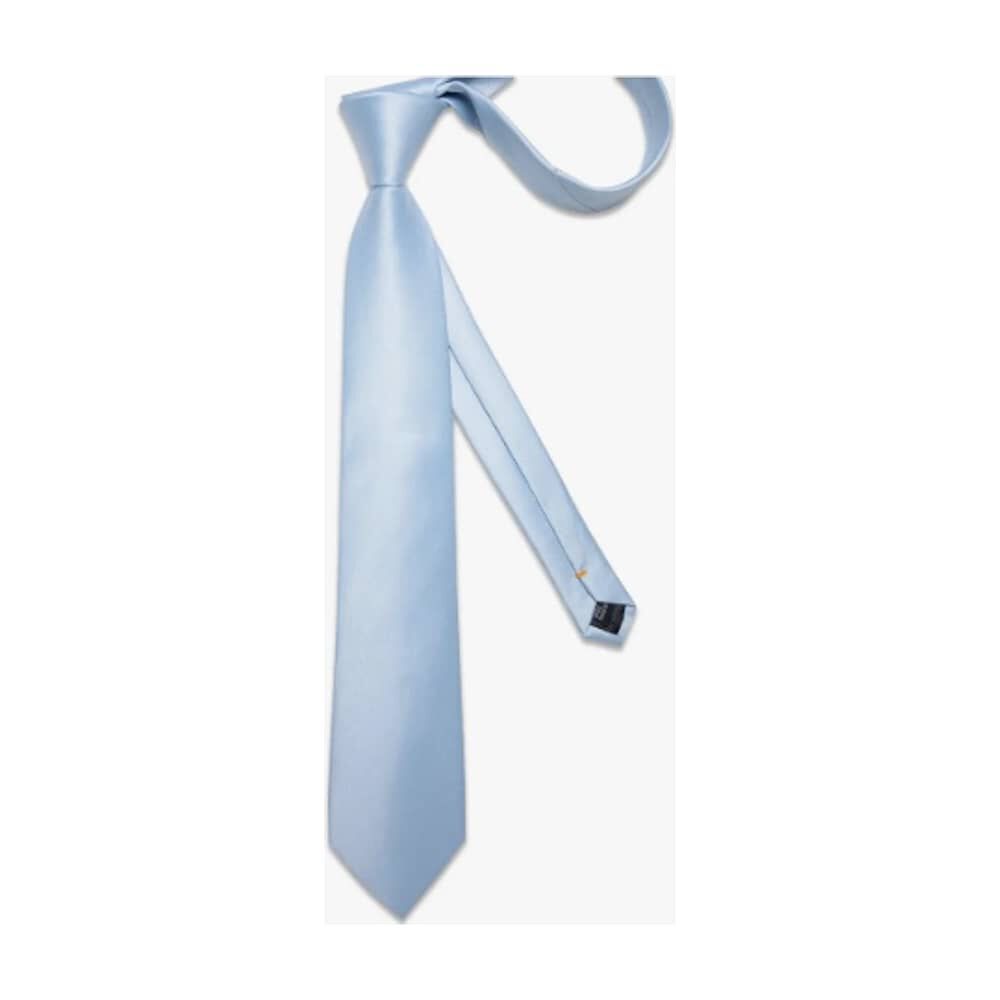 Corbatas Seda Hombres Celeste image number 4.0