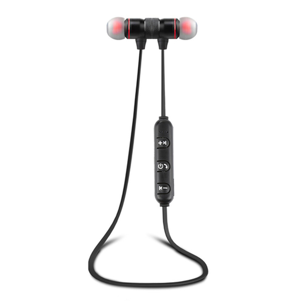 Audífonos Bluetooth Auriculares Magneticos Inalambricos Con Microfono Manos Libres Recargables Usb image number 2.0