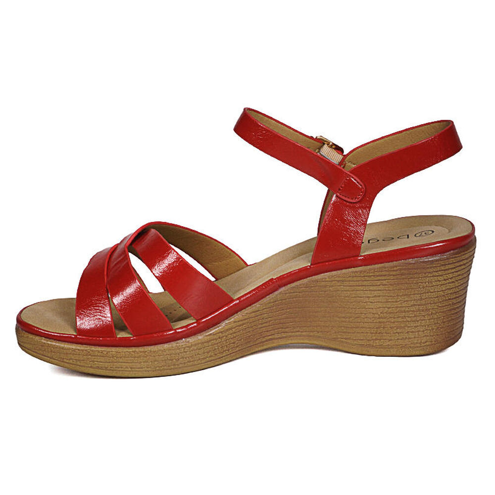 Sandalia Adelia Rojo image number 4.0