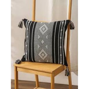 Set De 2 Cojines Kilim Con Borlas