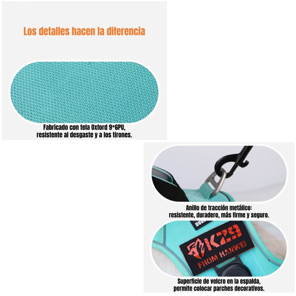 Arn&eacute;s Para Perro Ajustable Con Correa 1,5m Reflectante Kayla image number 5.0